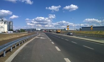 Przebudowa skrzyżowania drogi krajowej   DK 35 w Bielanach Wrocławskich