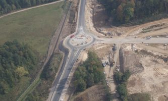 Budowa autostrady A1 Toruń - Stryków droga wojewódzka nr 252